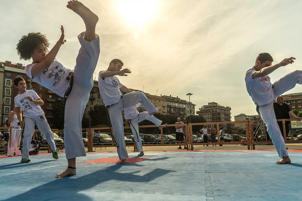 Capoeira bambini milano